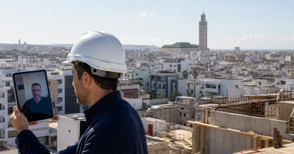 MRE France : suivi de chantier à Casablanca