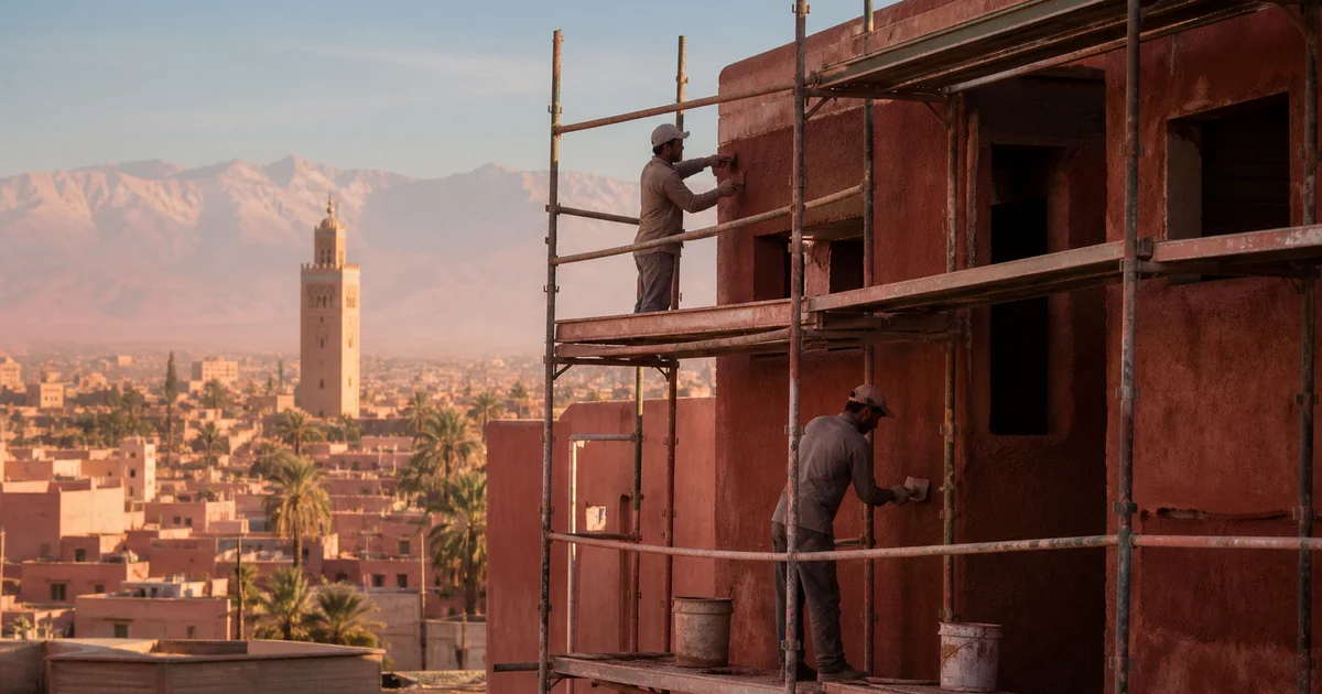 Suivi de chantier à Marrakech : construction et Koutoubia