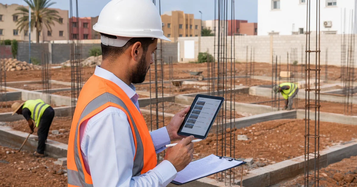 Suivi de chantier MRE étape par étape sur site